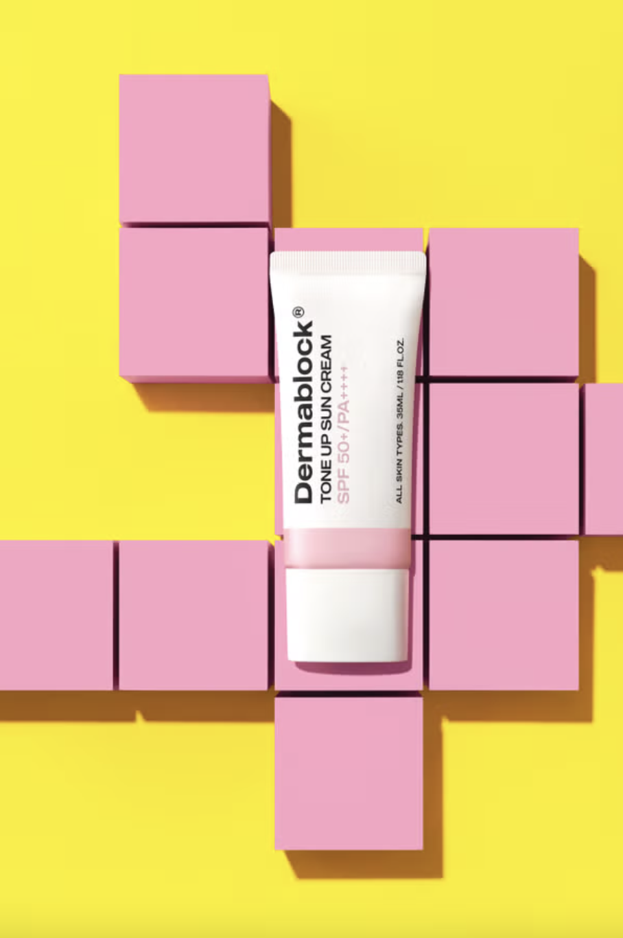 Dermablock by Cell Fusion C Tone Up Sun Cream SPF50+ PA++++ 35ml