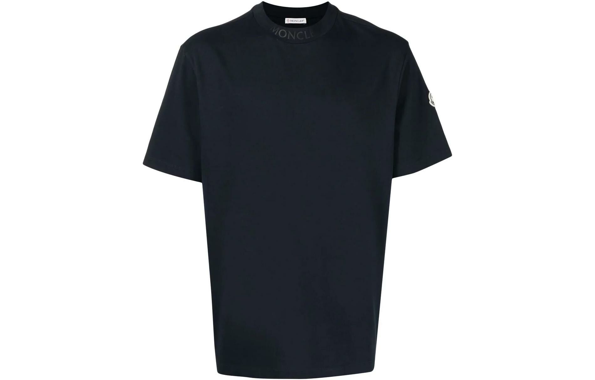 【代購】Moncler Rubberized Logo Short Sleeve T Shirt