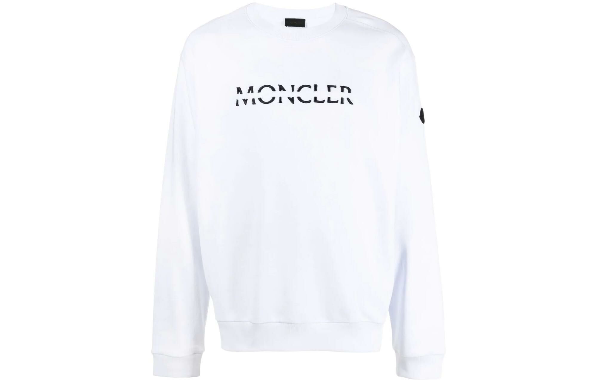 【代購】Moncler Logo-embroidered Cotton Sweatshirt