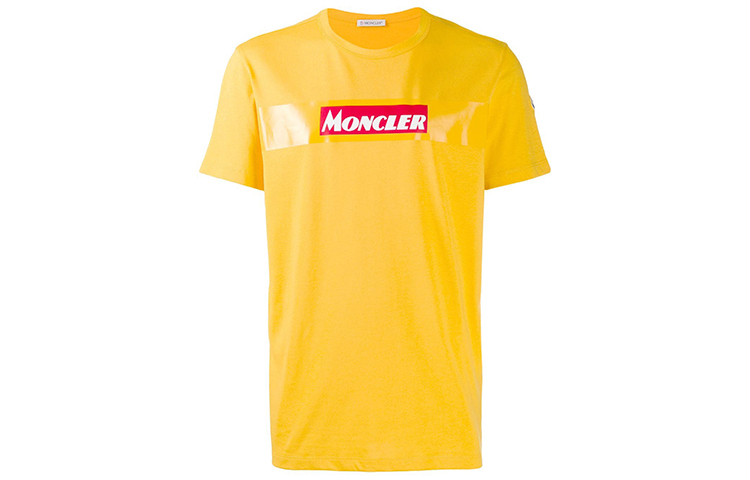 【代購】Moncler SS21 T-Shirts Men Yellow