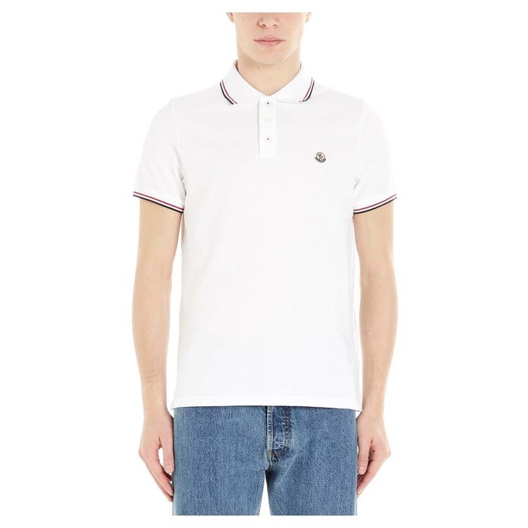 【代購】Moncler Logo Patch Short Sleeved Polo Shirt