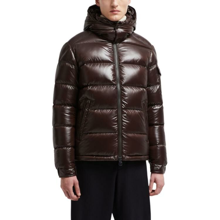 【代購】Moncler Maya Hooded Puffer Shiny Jacket