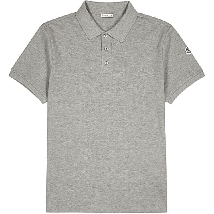 【代購】Moncler Polo Shirts Men Gray