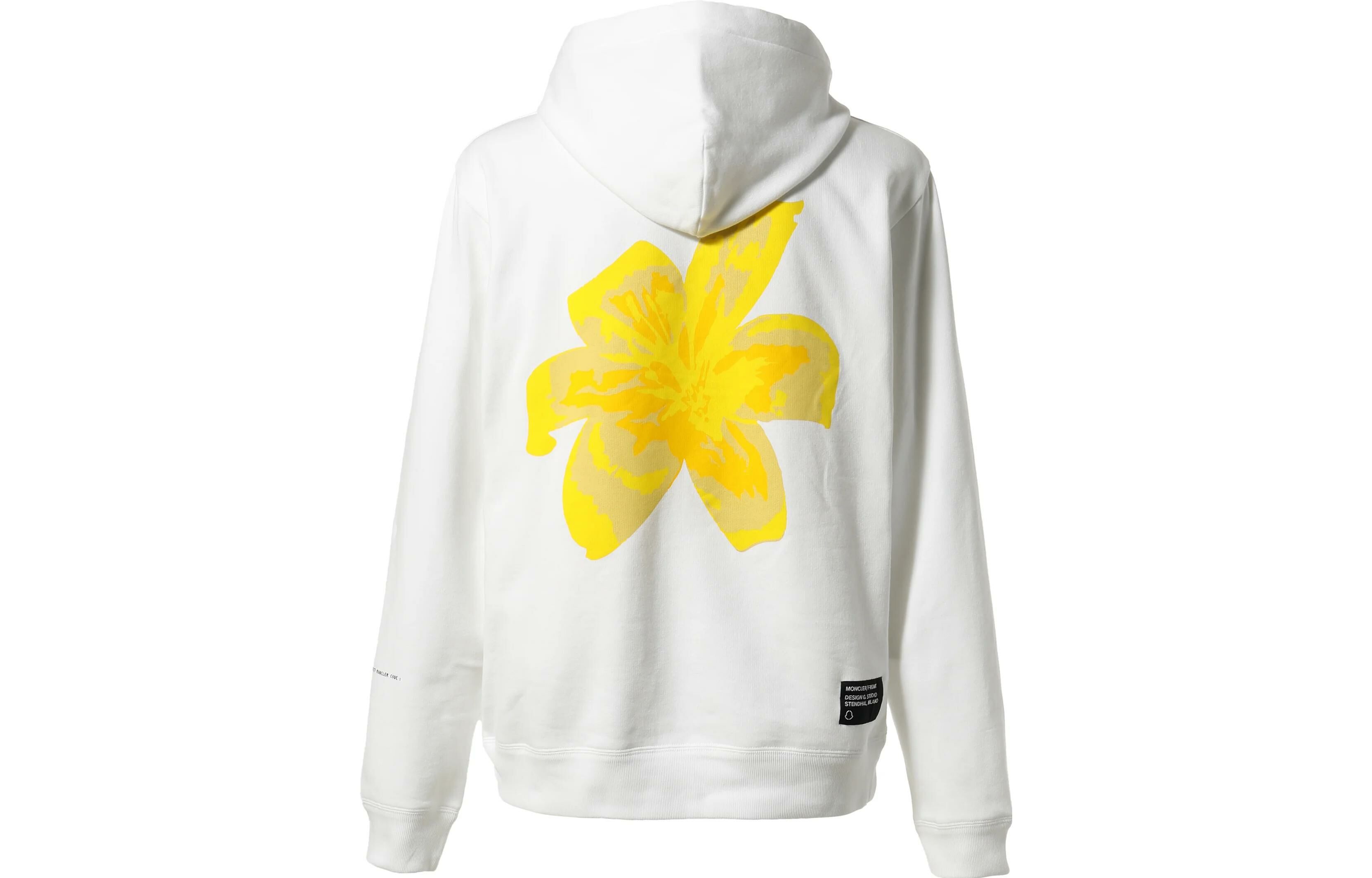 【代購】Moncler X Fragment Hiroshi Fujiwara Floral Motif Hoodie