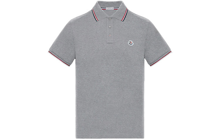 【代購】Moncler Polo Shirt Men's Dark Gray