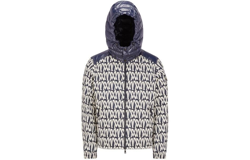 【代購】Moncler All-Over Logo Reversible Puffer Jacket