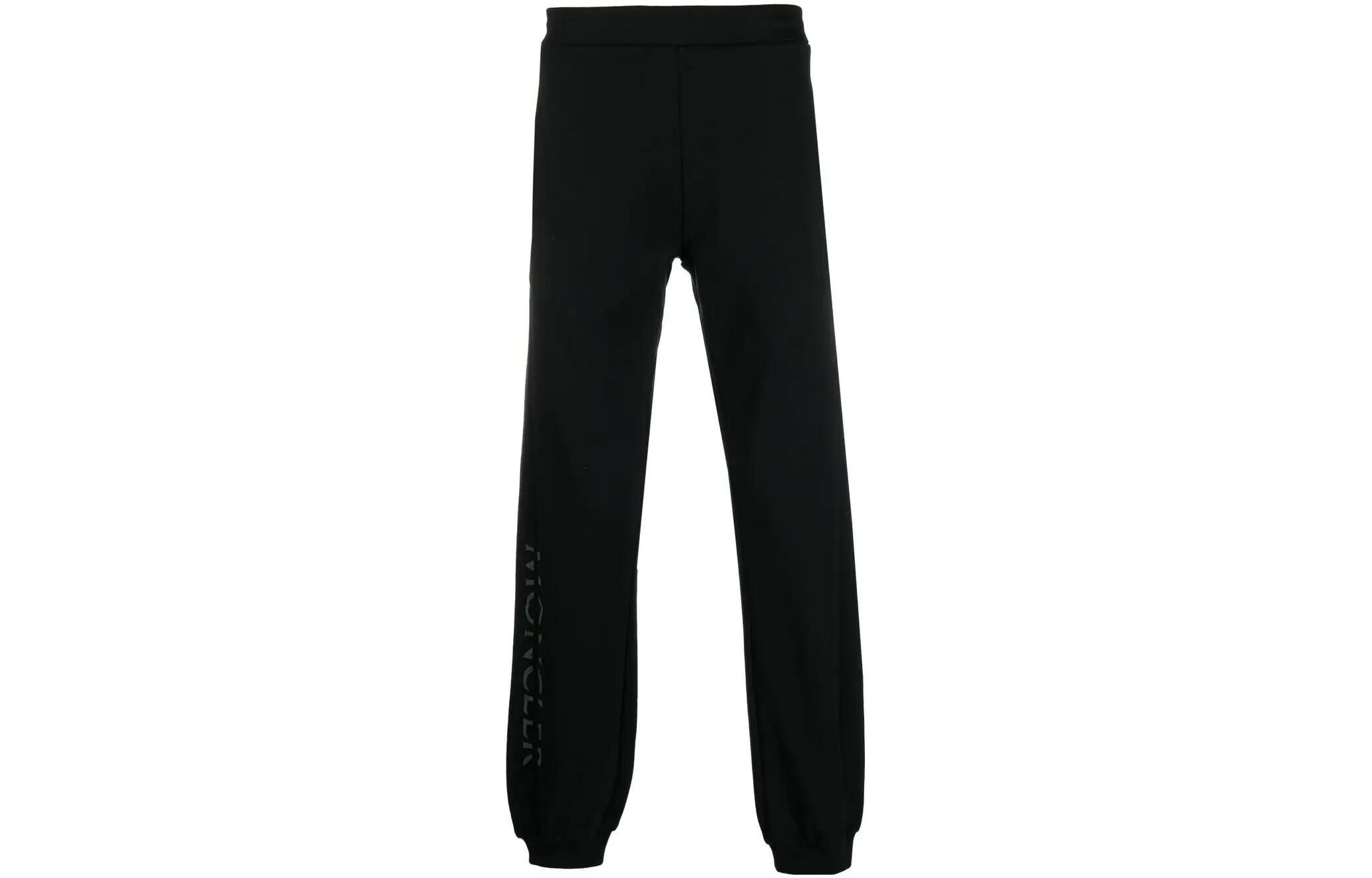 【代購】Moncler Knitted Sweatpants Men Black