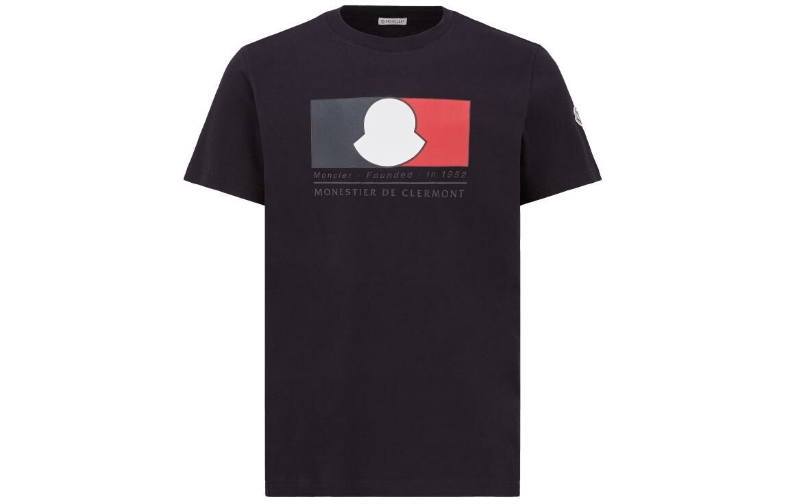 【代購】Moncler Logo print Cotton T shirt