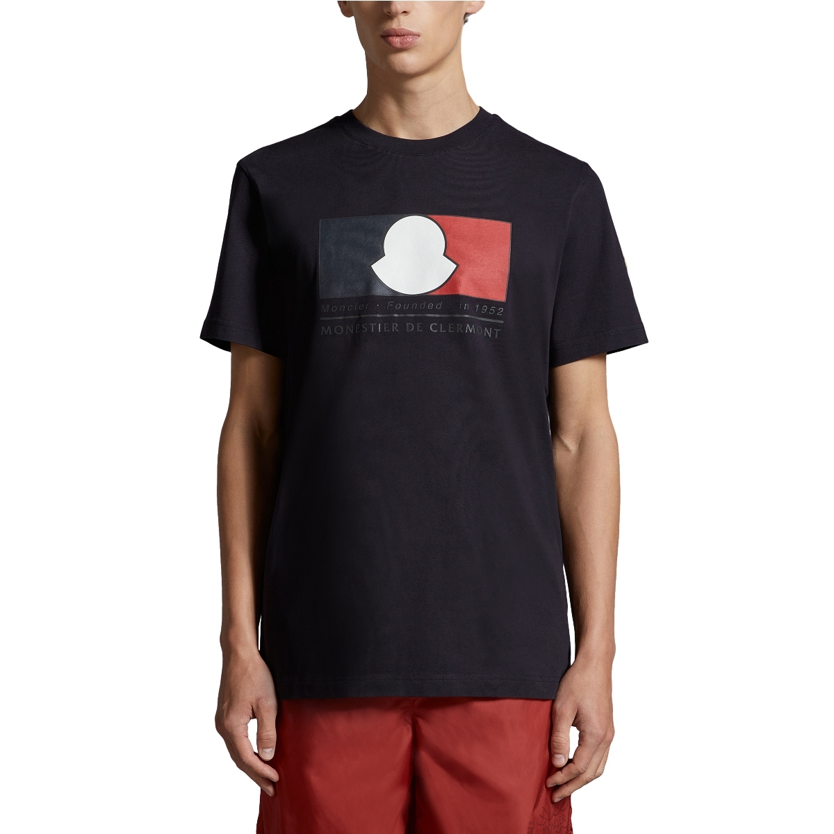 【代購】Moncler Logo print Cotton T shirt