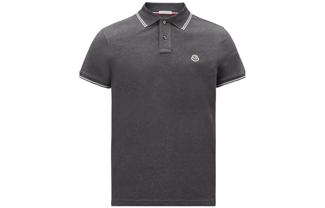 【代購】Moncler Logo Patch Short Sleeved Polo Shirt