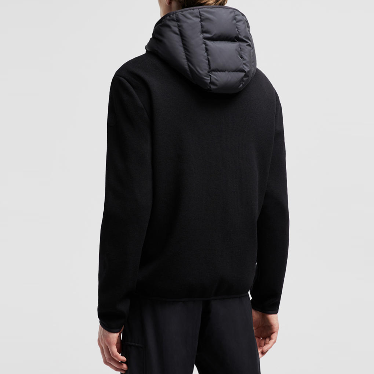 【代購】Moncler Quilted Hooded Cardigan