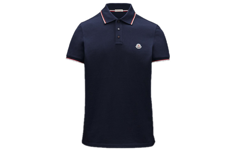 【代購】Moncler SS22 Polo Shirts Men Indigo