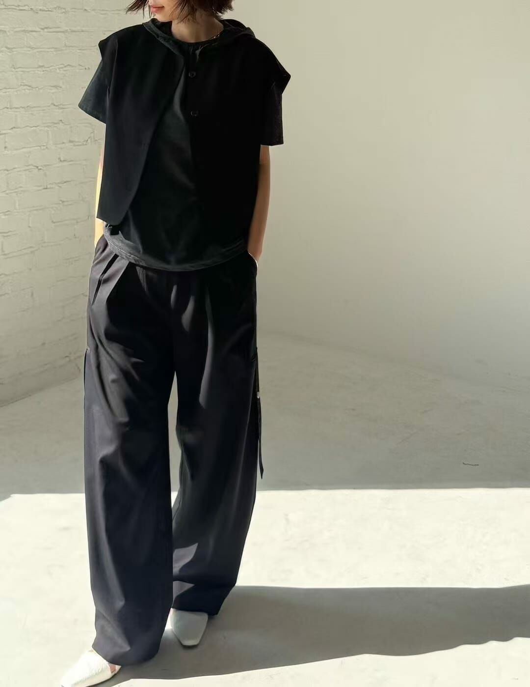 PM4210 後橡根型格長褲