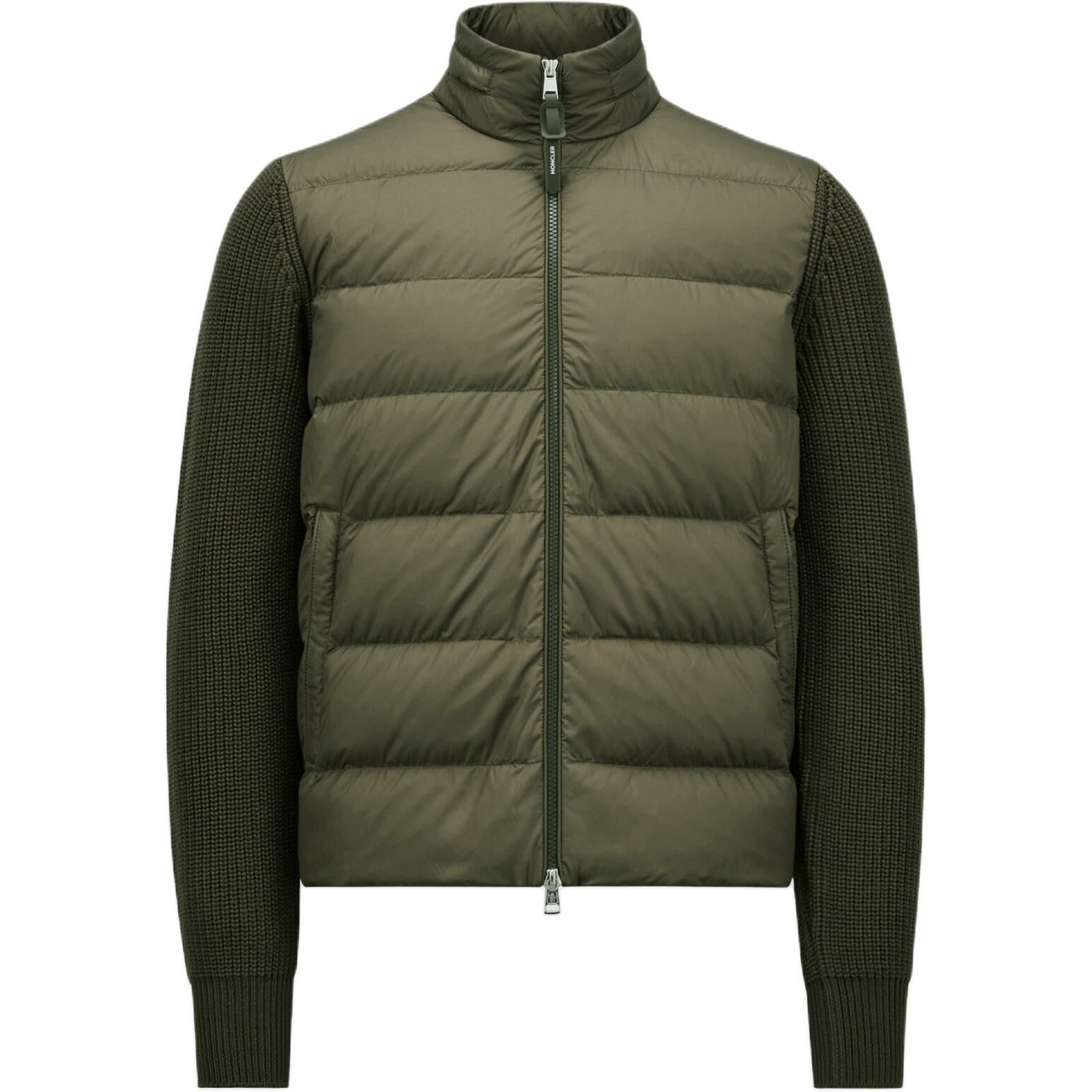 【代購】Moncler Logo Patch Padded Cardigan