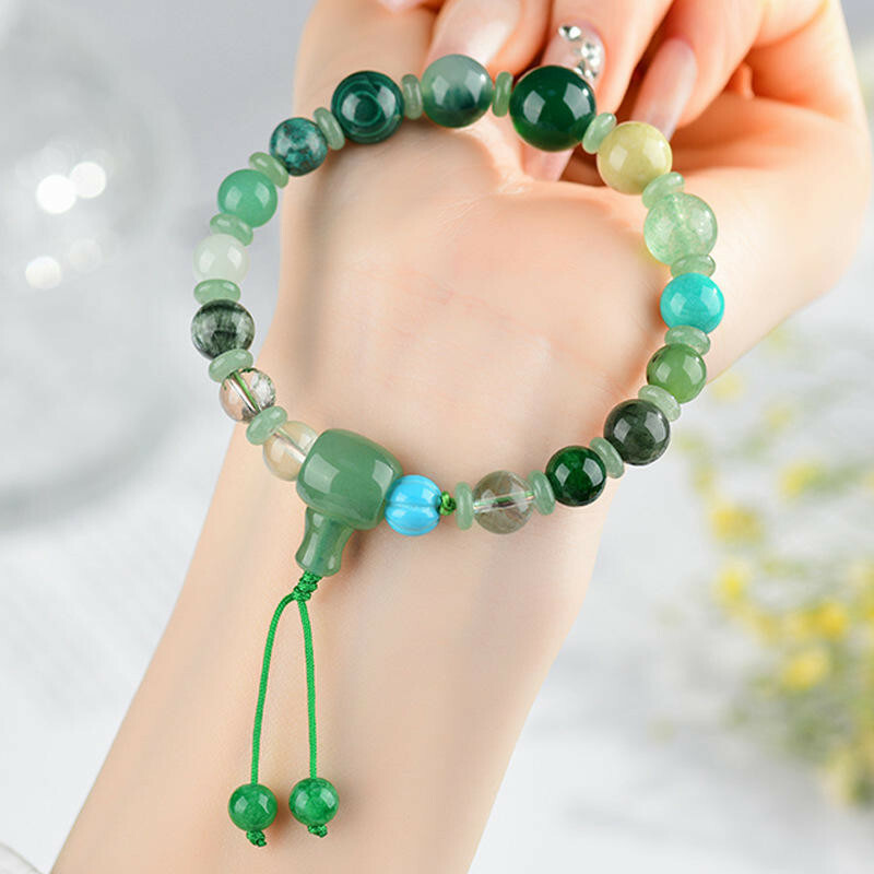 手鍊 手串 手環 十八籽手串 水晶手鍊 玉手鍊 翡翠手鍊 五行手鍊 多寶手鍊 能量手串 情侶手鍊 送長輩 禮物 131