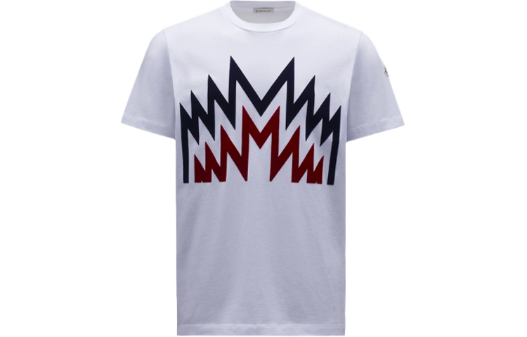 【代購】Moncler SS22 T-Shirts Men Optical White