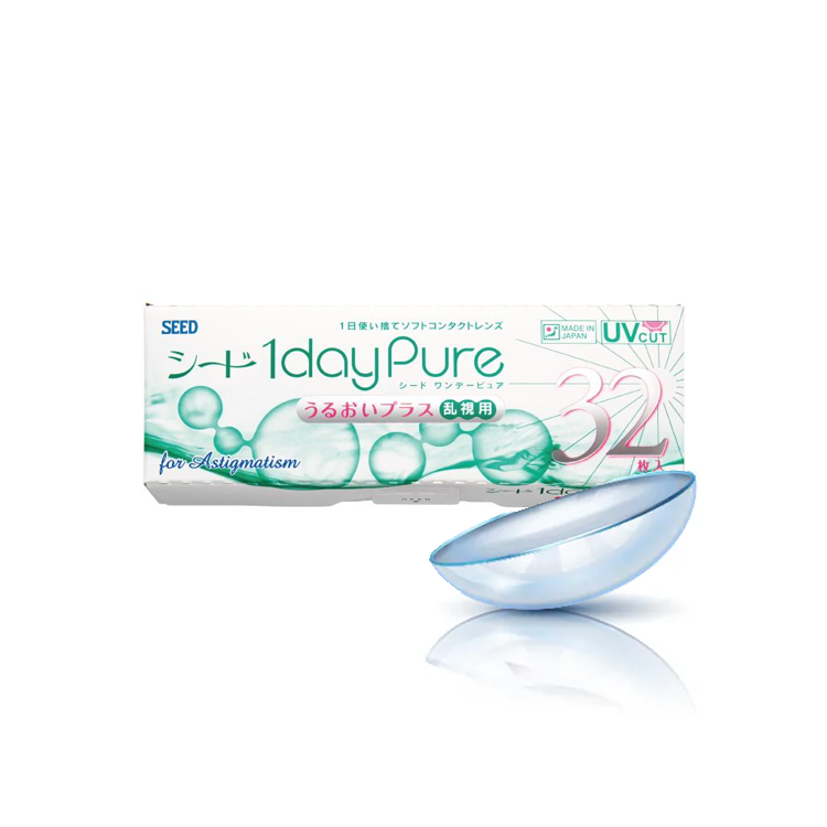 實瞳京櫻散光透明日拋(32片）