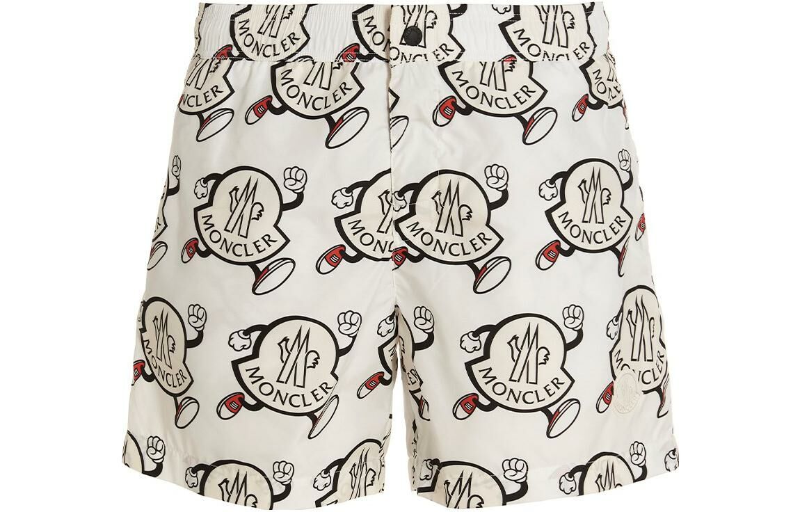 【代購】Moncler Allover Logo Swimshort