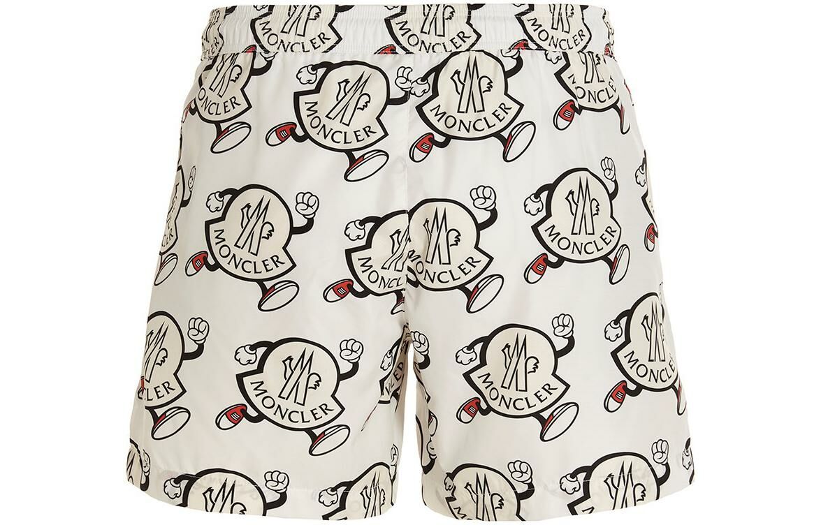 【代購】Moncler Allover Logo Swimshort