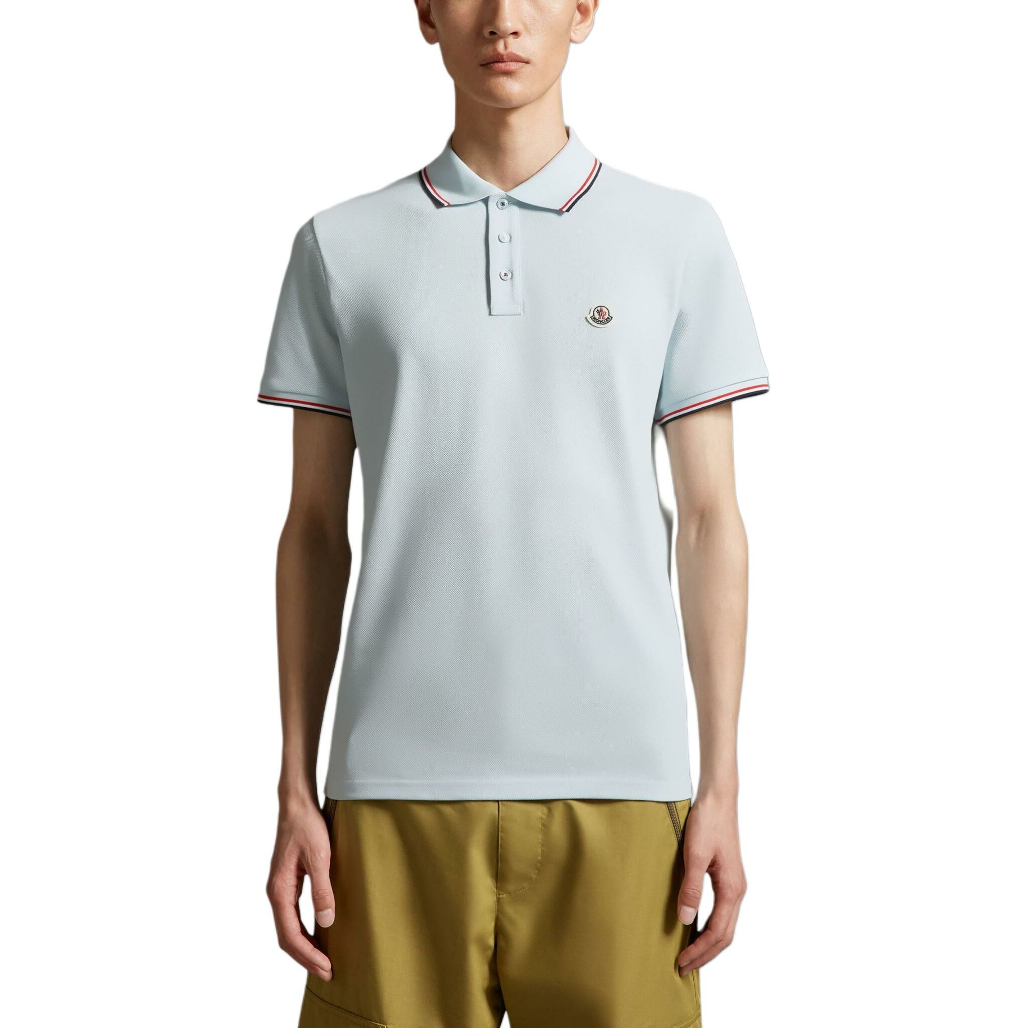 【代購】Moncler Logo Patch Short-Sleeved Polo Shirt