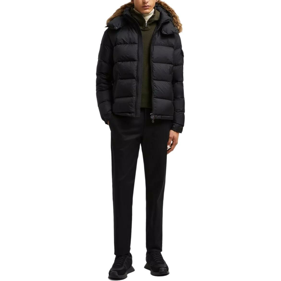 【代購】Moncler Down Jacket Men's Black