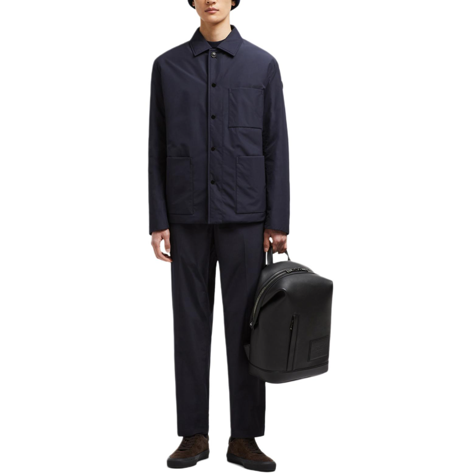 【代購】Moncler Cougourde Logo Patch Jacket