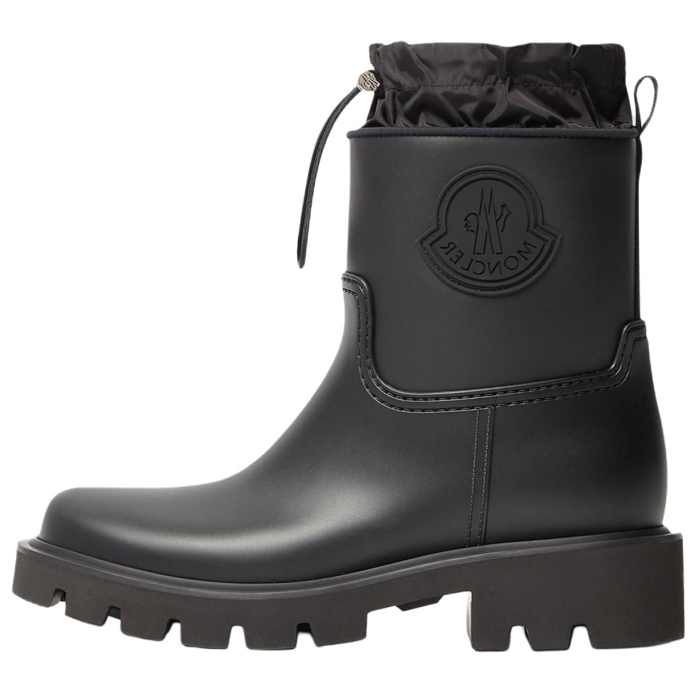 【代購】Moncler Kickstream Logo Detailed Ankle Boots Women's