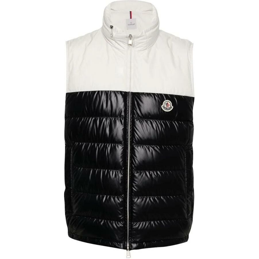 【代購】Moncler Cerces Logo Patch Panelled Vest