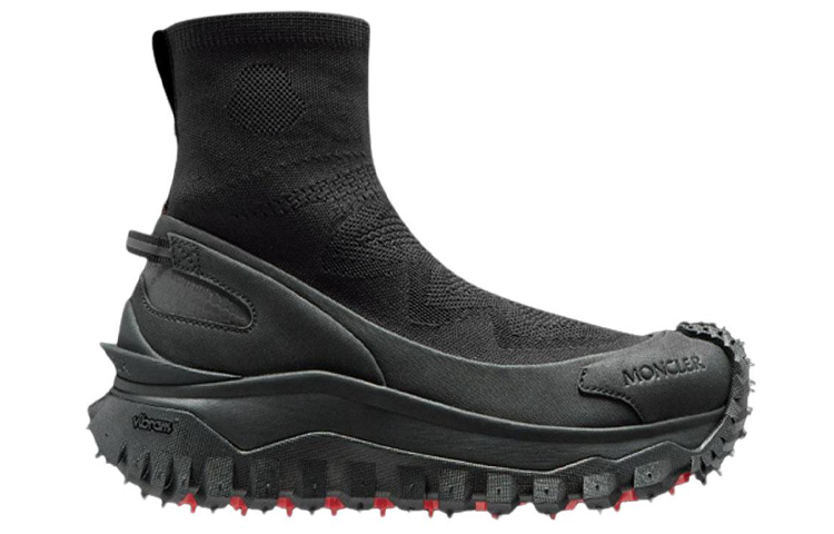【代購】Moncler Trailgrip Round Toe High Top Sneakers