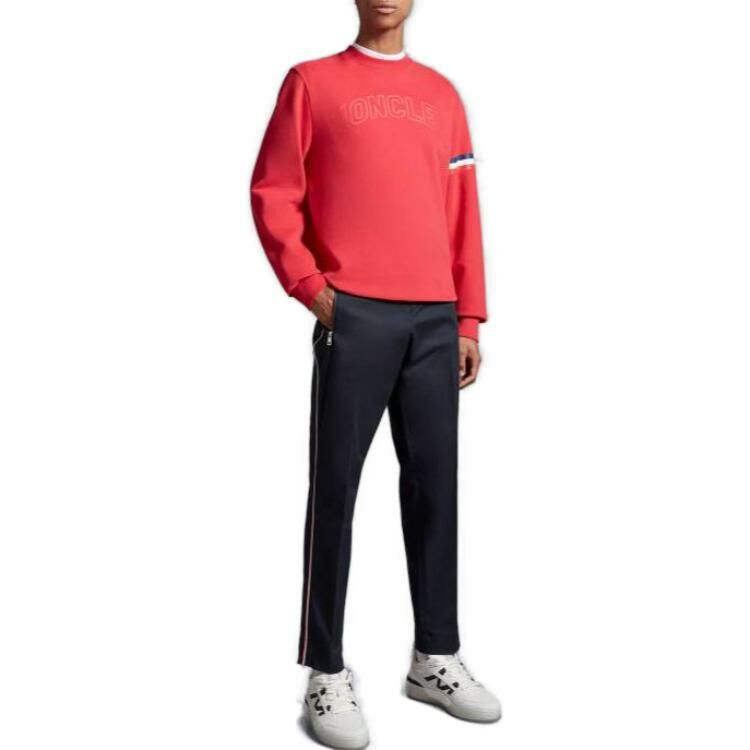 【代購】Moncler Side Striped Tapered Leg Trousers