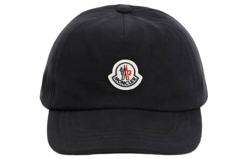 【代購】Moncler Cotton Baseball Caps Men's Black
