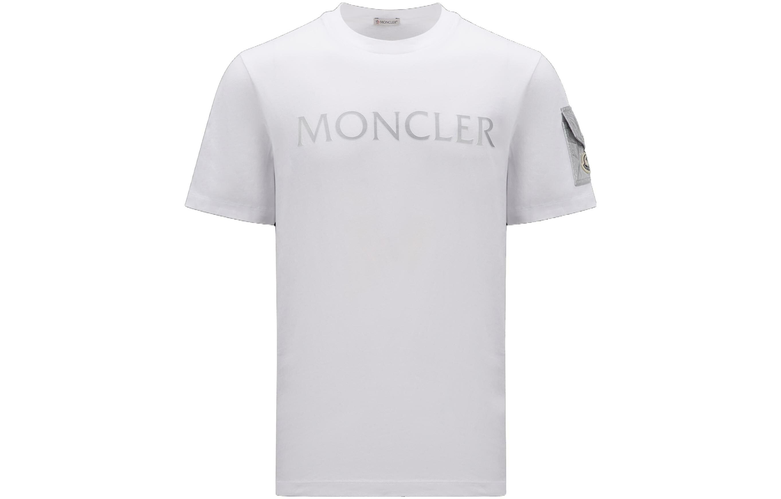 【代購】Moncler T-Shirts Men Optical White