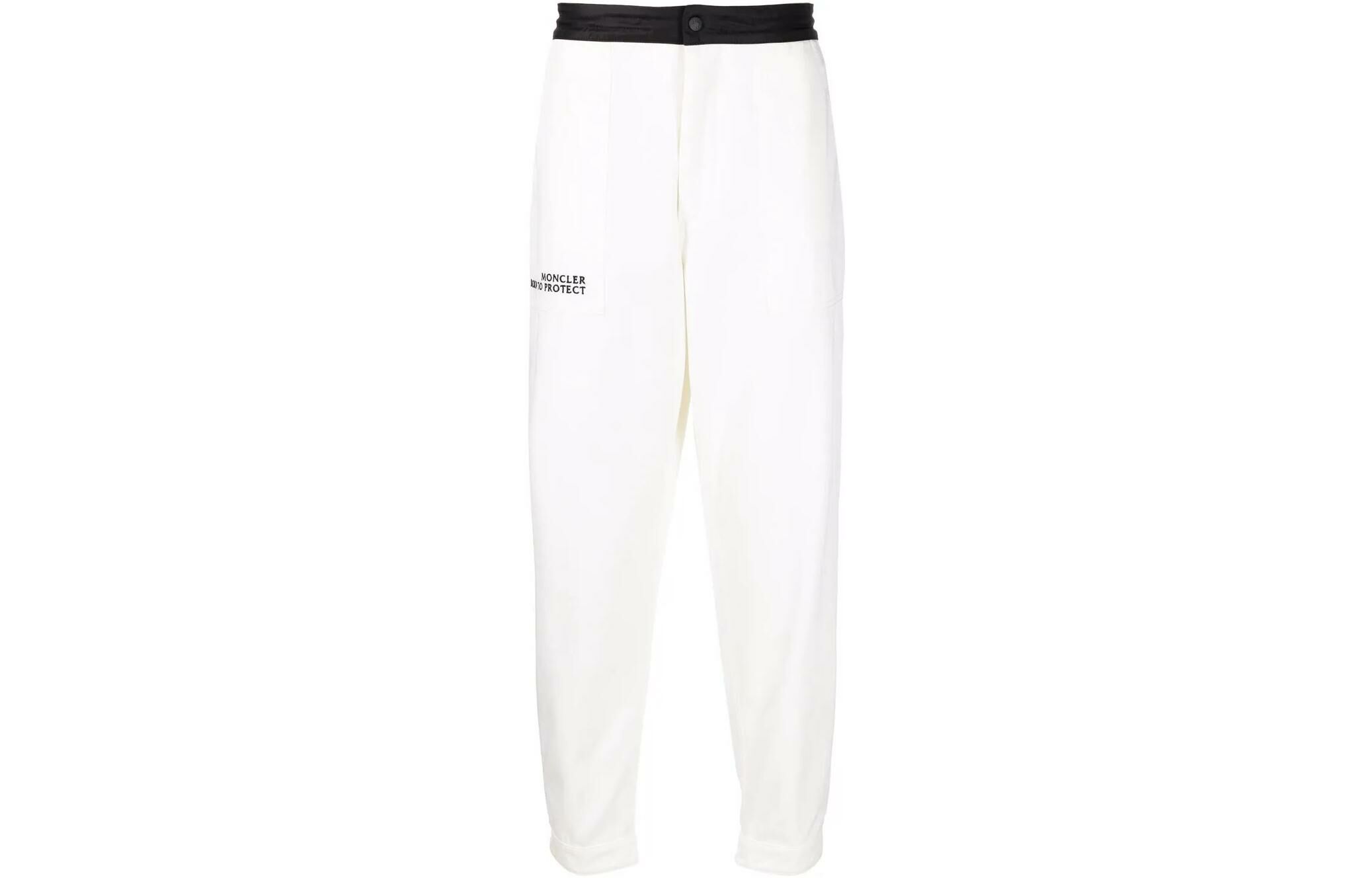 【代購】Moncler FW22 Casual Pants Men White