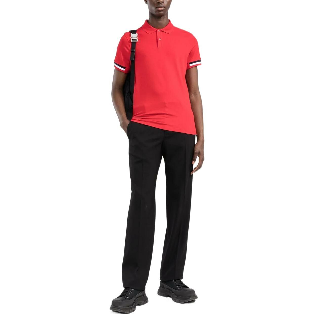 【代購】Moncler FW22 Polo Shirts Men Red