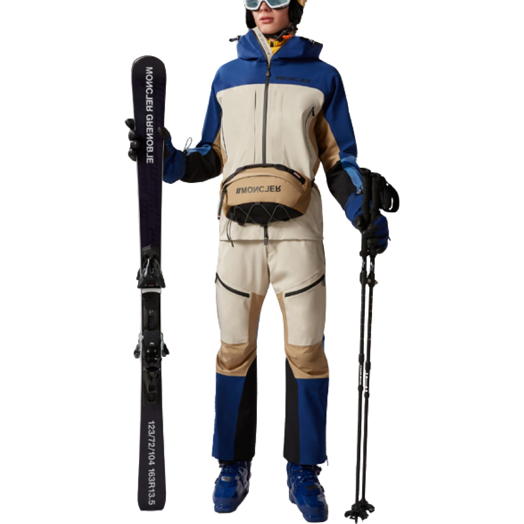 【代購】Moncler Jackets Men Blue With White Lettering