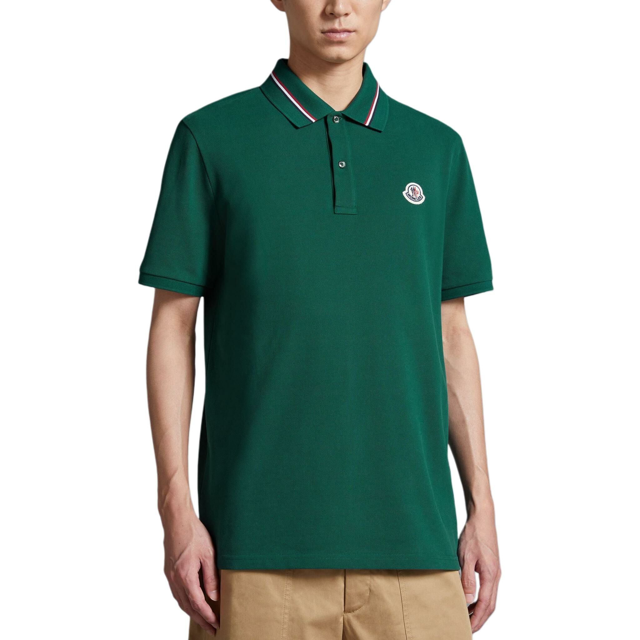 【代購】Moncler Logo Patch Short-Sleeved Polo Shirt