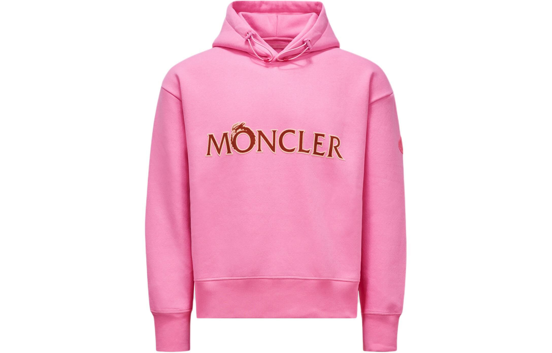 【代購】Moncler SS24 Sweatshirt Men's Pink