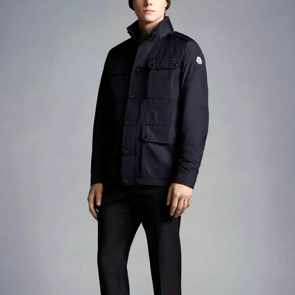 【代購】Moncler Lez Rain Jacket Jackets Coats Men's Marine Blue