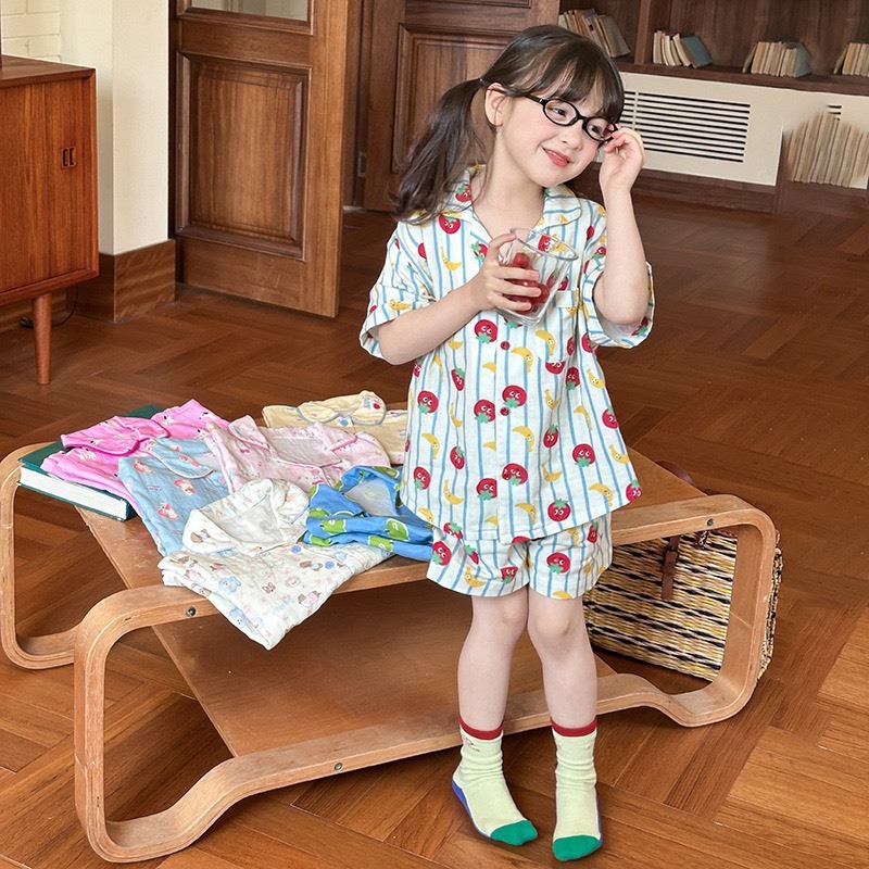 可愛短袖家居服套裝
