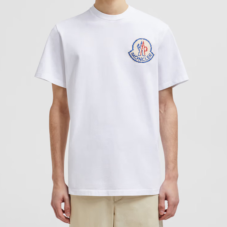 【代購】Moncler Logo Printed Crewneck T Shirt