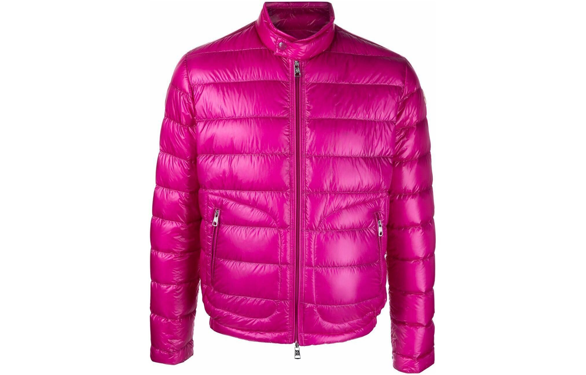 【代購】Moncler Acorus Series Down Jackets Men Rose Red