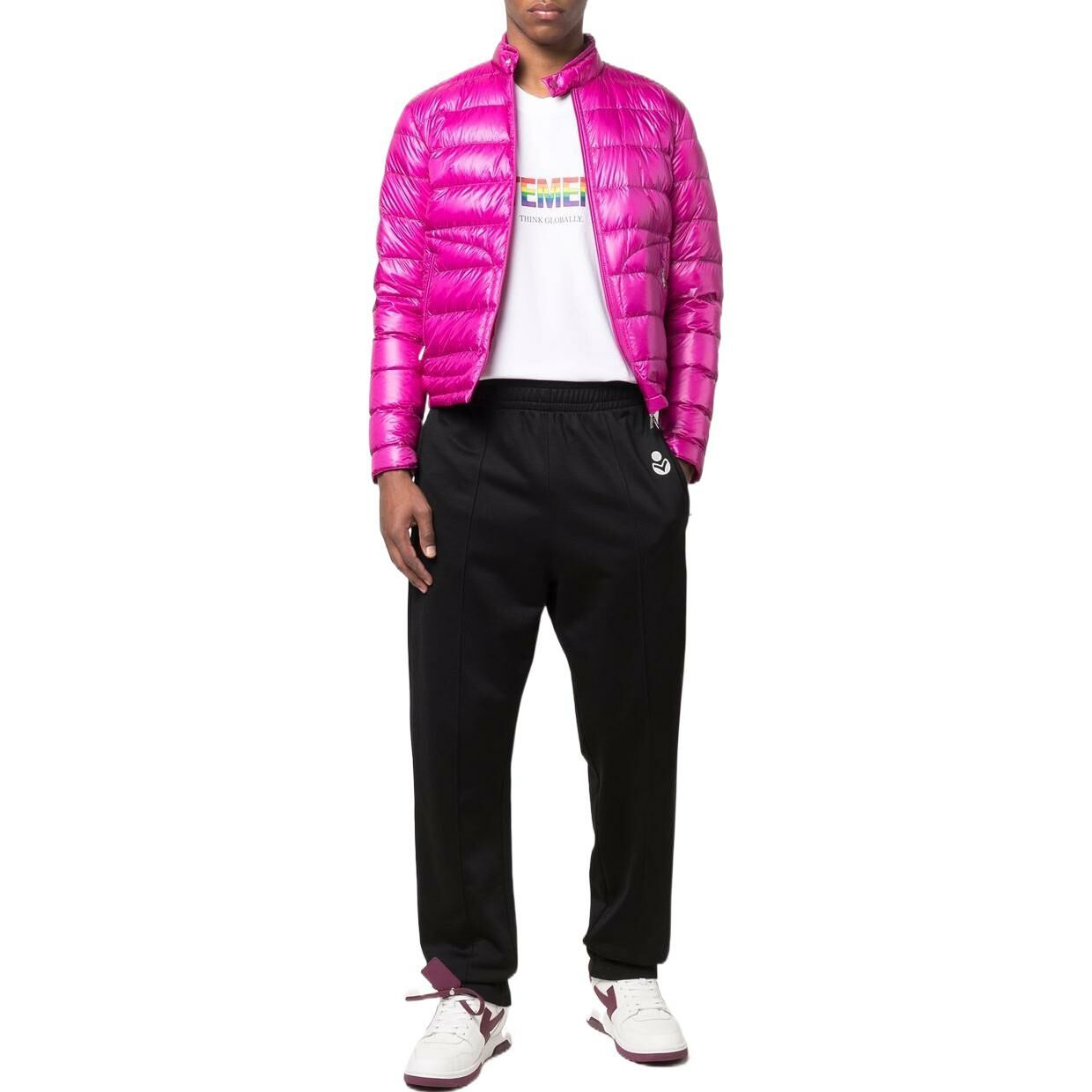 【代購】Moncler Acorus Series Down Jackets Men Rose Red