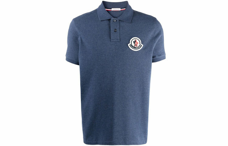 【代購】Moncler FW21 Polo Shirts Men Blue