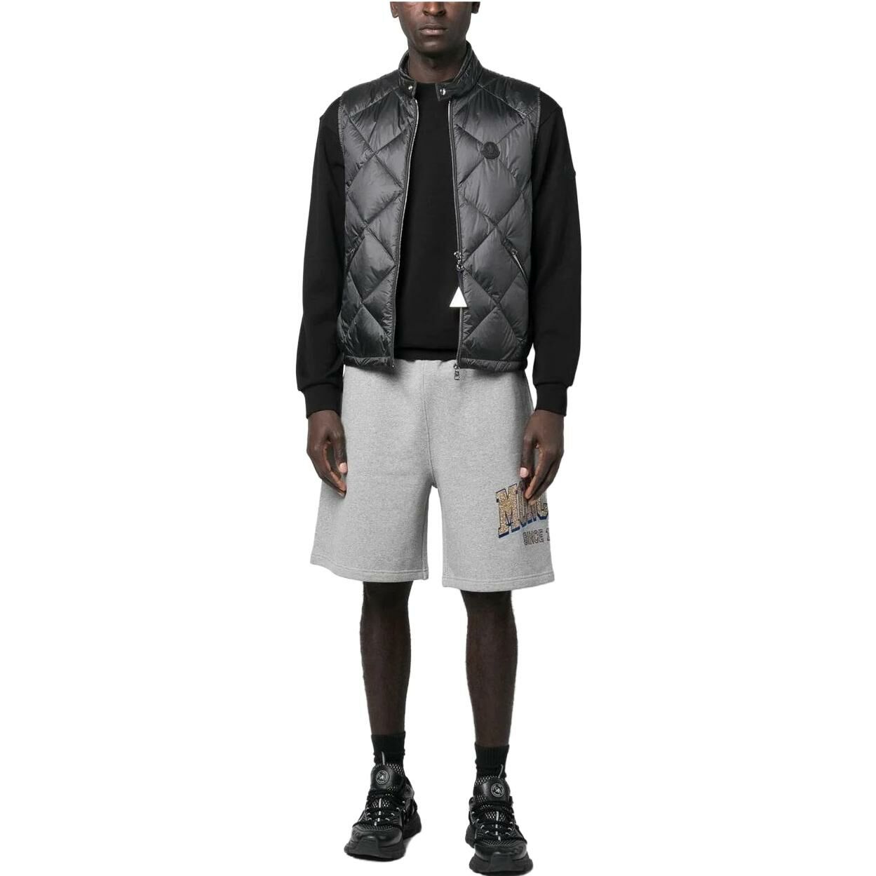 【代購】Moncler Logo Printed Drawstring Shorts