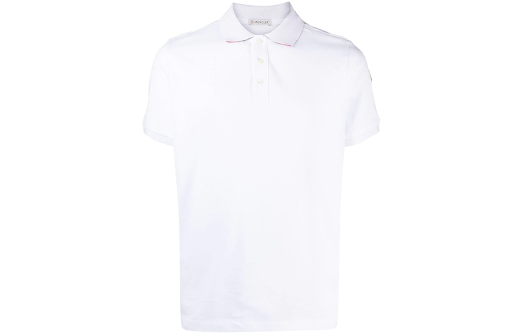 【代購】Moncler SS21 Polo Shirts Men White