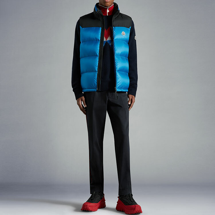 【代購】Moncler Vests Men Bright Blue