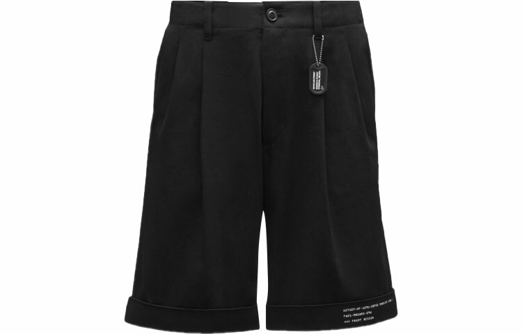 【代購】Moncler GENIUS X Fujiwara Hiroshi FRGMT Casual Shorts Men Black