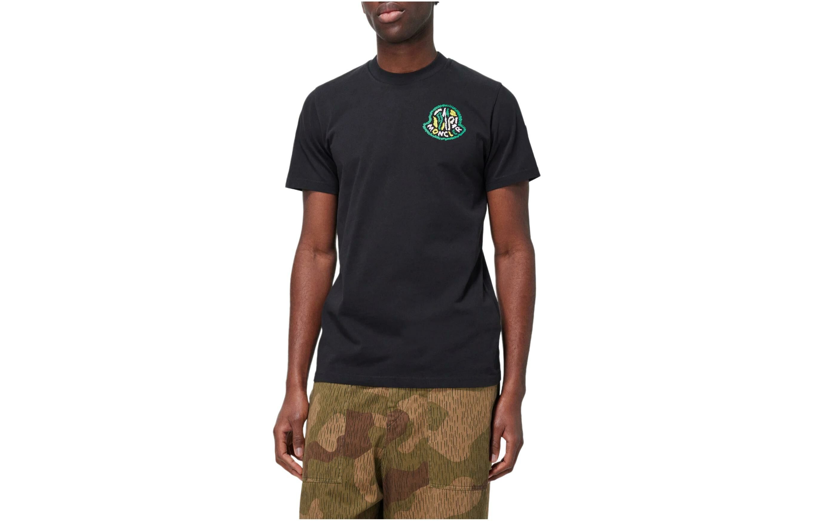 【代購】Moncler Logo Printed Crewneck T Shirt