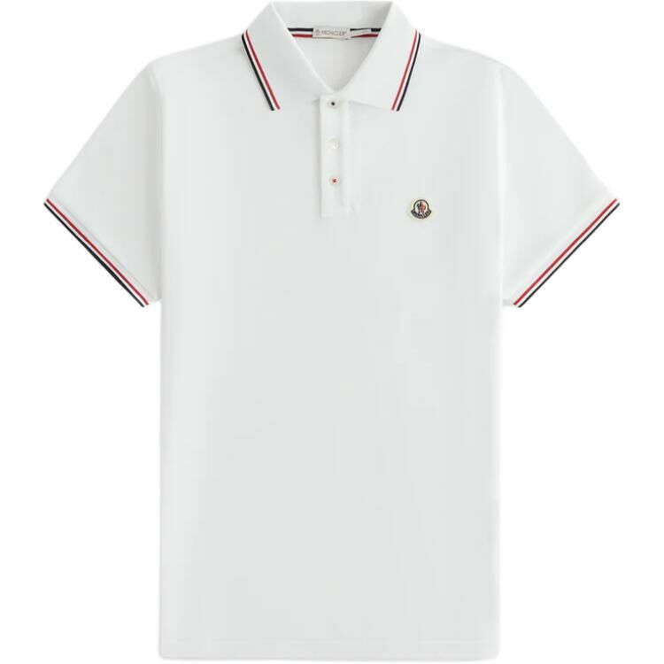 【代購】Moncler Logo Patch Short Sleeved Polo Shirt