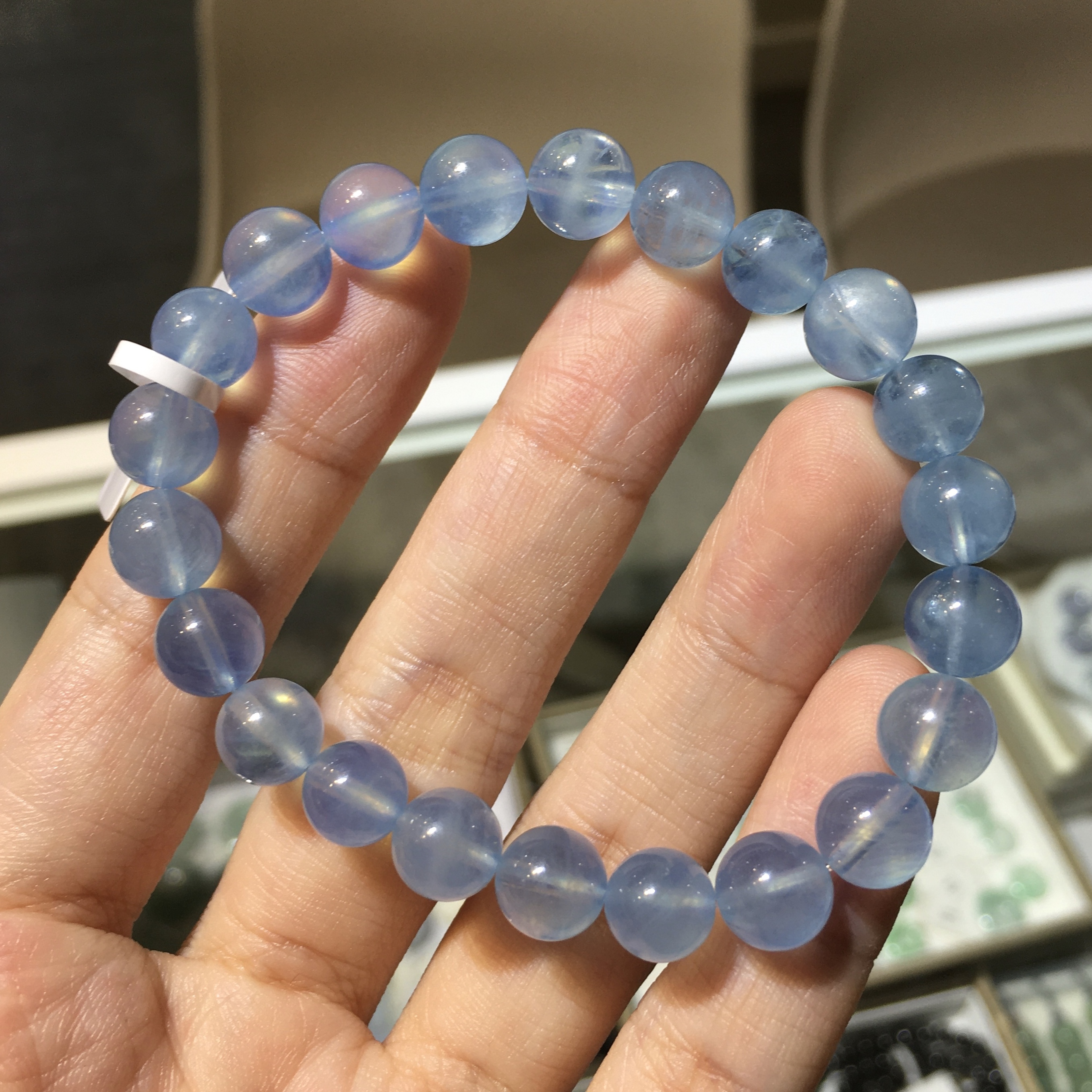 海藍寶手串 06103 8.5mm